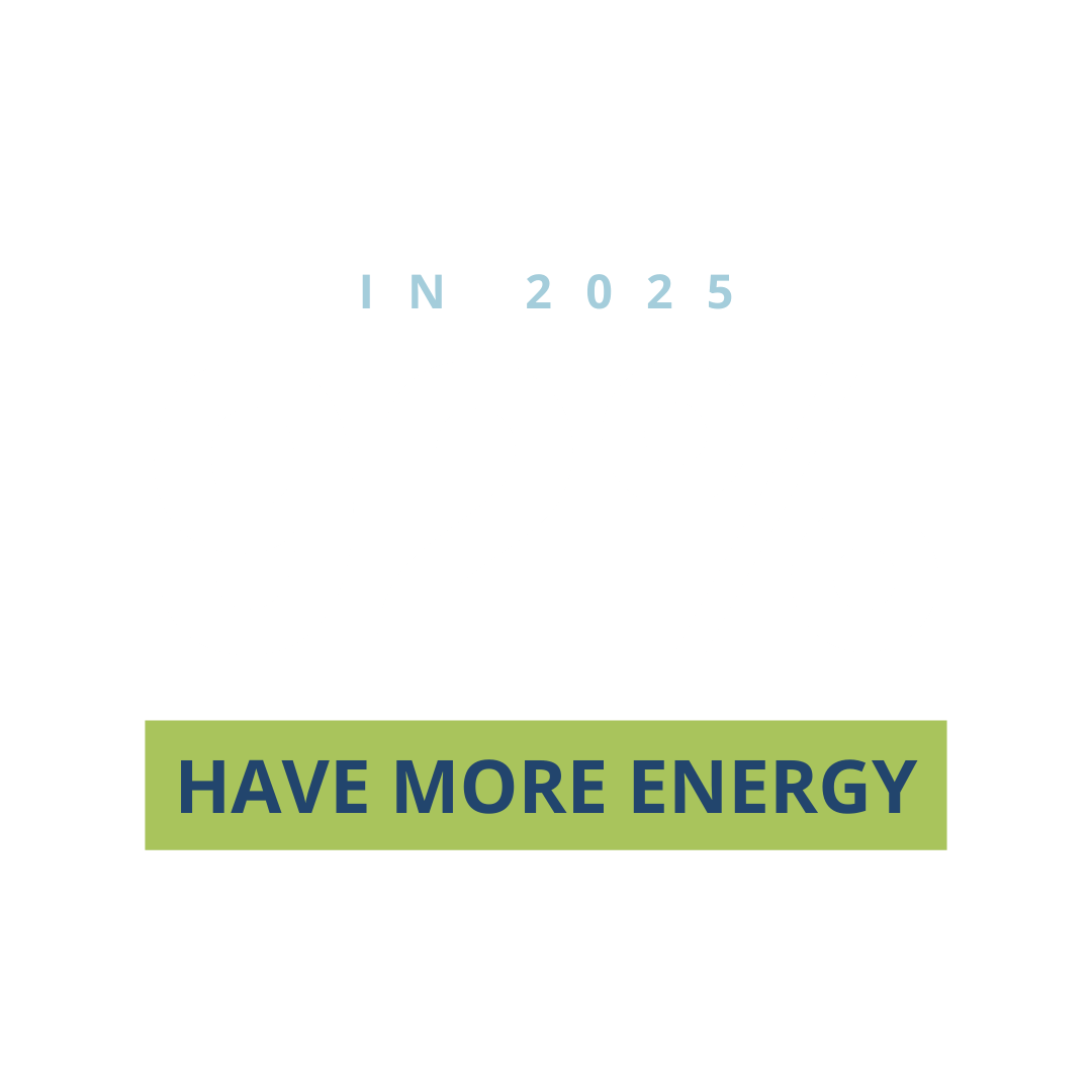 A graphic that reads: in 2025, 92% have more energy