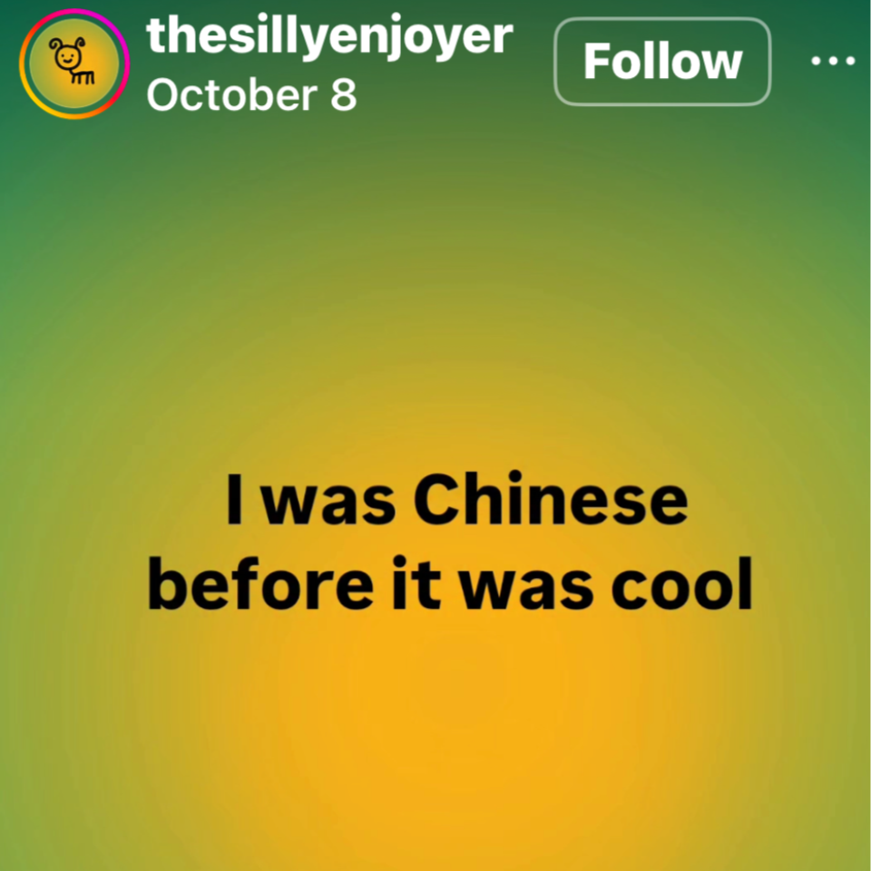 no, i just didn't expect heaven to be chinese