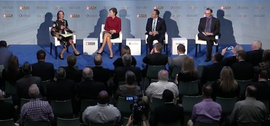 Malika Saada Saar, Iowa Governor Kim Reynolds, Kentucky Governor Matt Bevin, Marc Levin