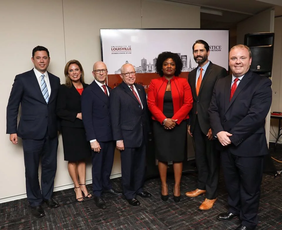 Congressman Jason Chaffetz, Holly Harris, University of Louisville Law School Dean Crawford, AG Michael Mukasey, Judge Sadiqa Reynolds, Fmr. U.S. Atty Brett Tolman, Rep. Jason Nemes