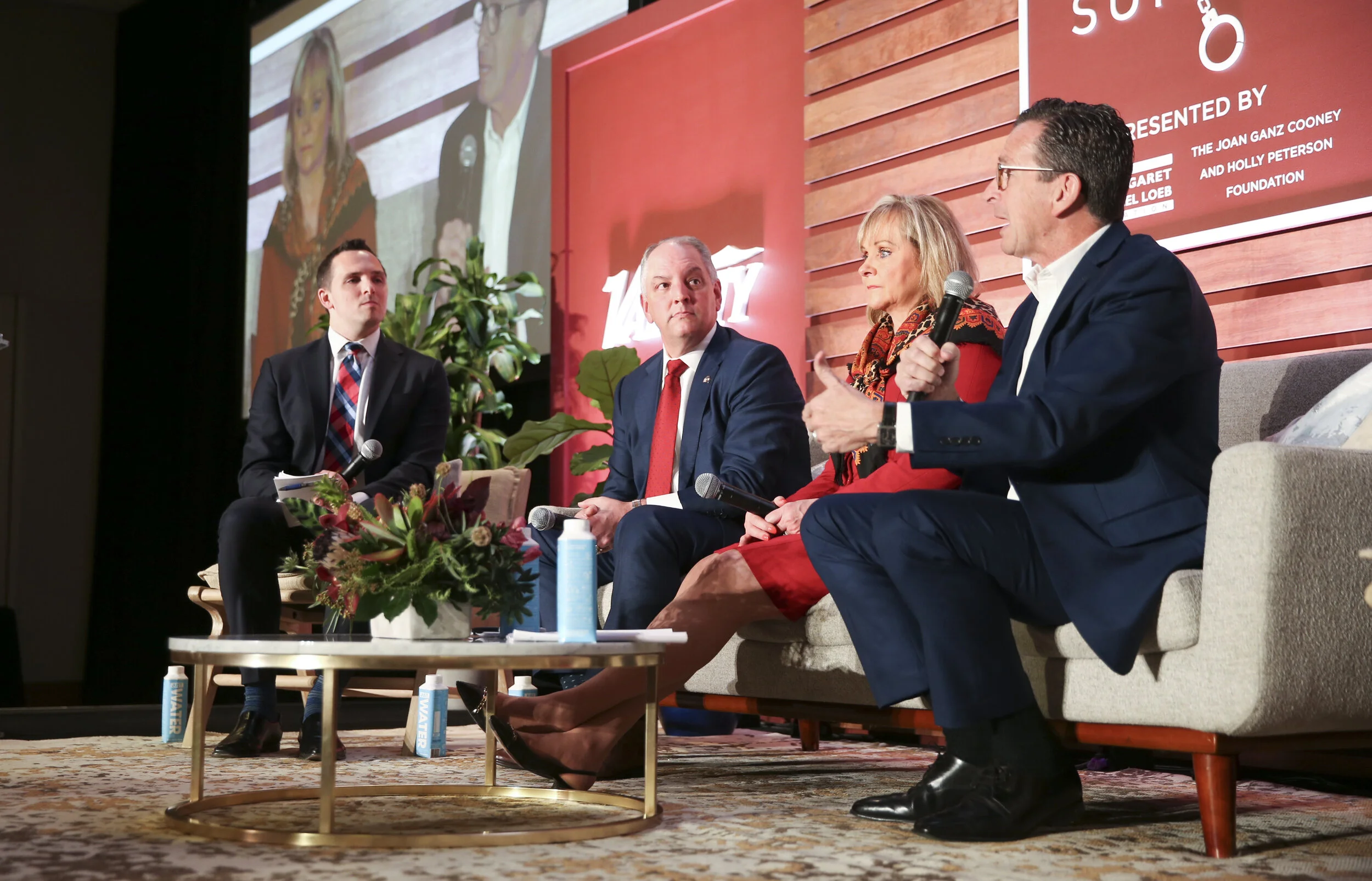 Jeff Cook-McCormac, Louisiana Governor John Bel Edwards, Oklahoma Governor Mary Fallin, Connecticut Governor Dannel Malloy