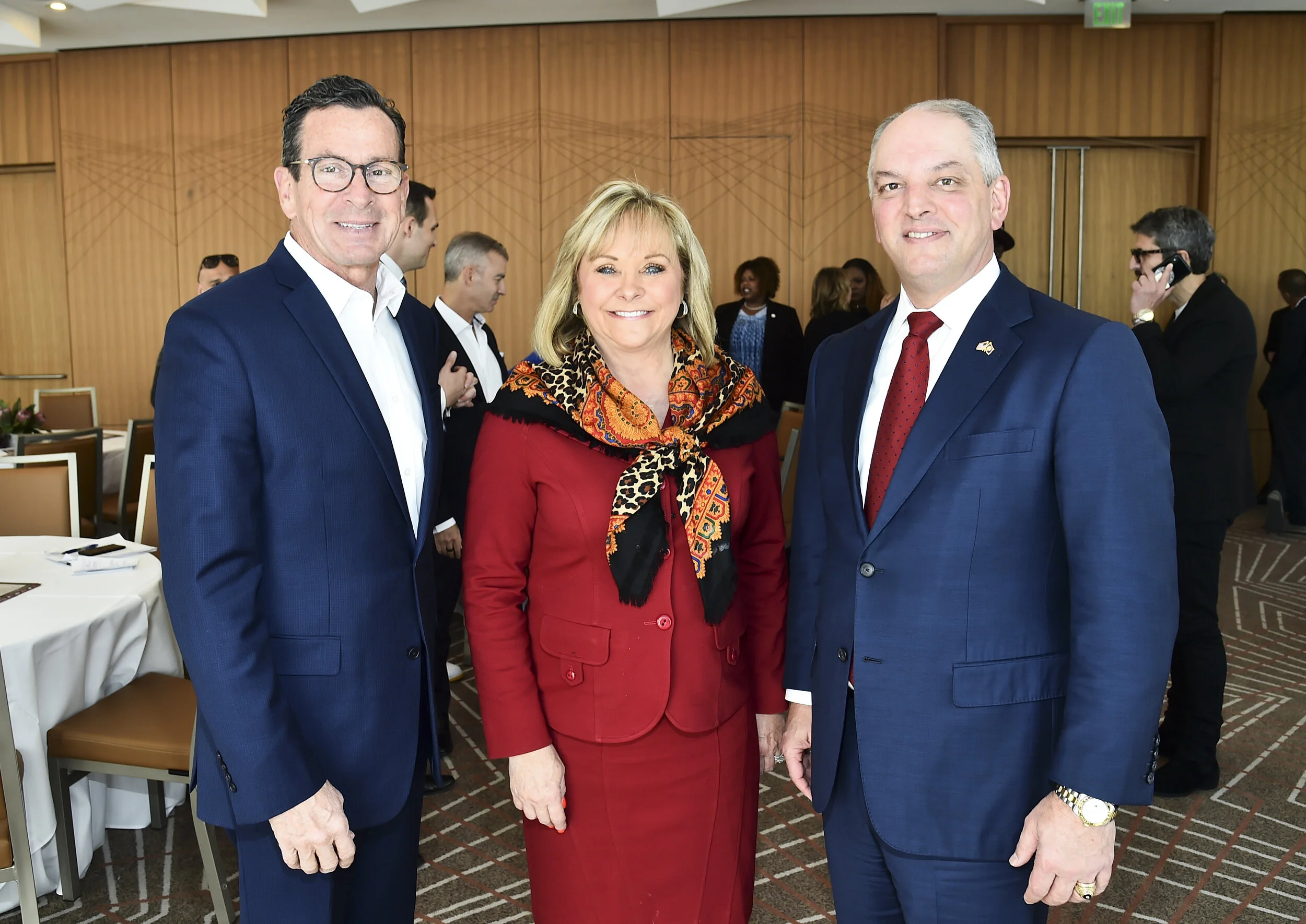Connecticut Governor Dannel Malloy, Oklahoma Governor Mary Fallin, Louisiana Governor John Bel Edwards