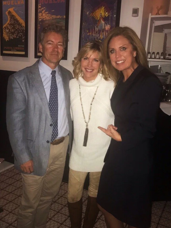 Senator Rand Paul, Kelley Paul, Holly Harris