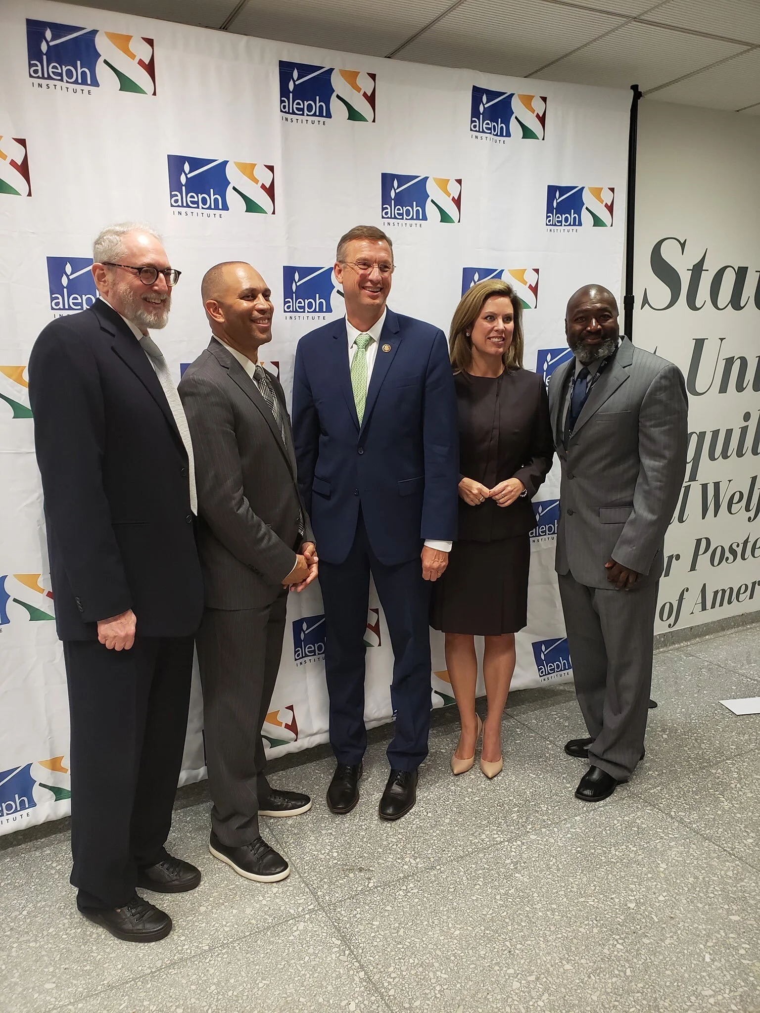 Gary Apfel, Rep. Hakeem Jeffries, Rep. Doug Collins, Holly Harris, Matthew Charles