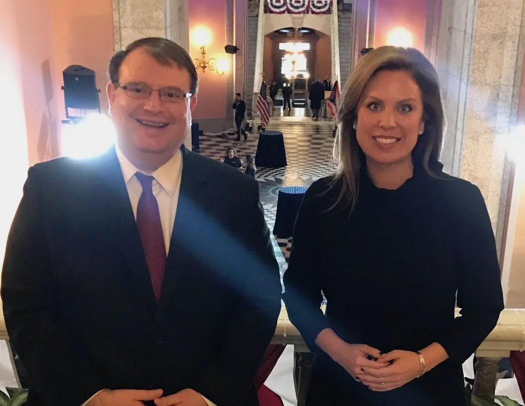 Ohio Sen. Larry Obhof, Holly Harris