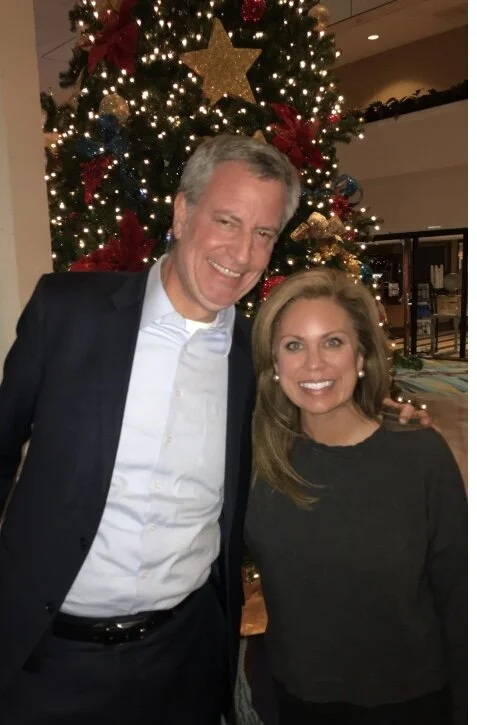 New York Mayor Bill DeBlasio, Holly Harris