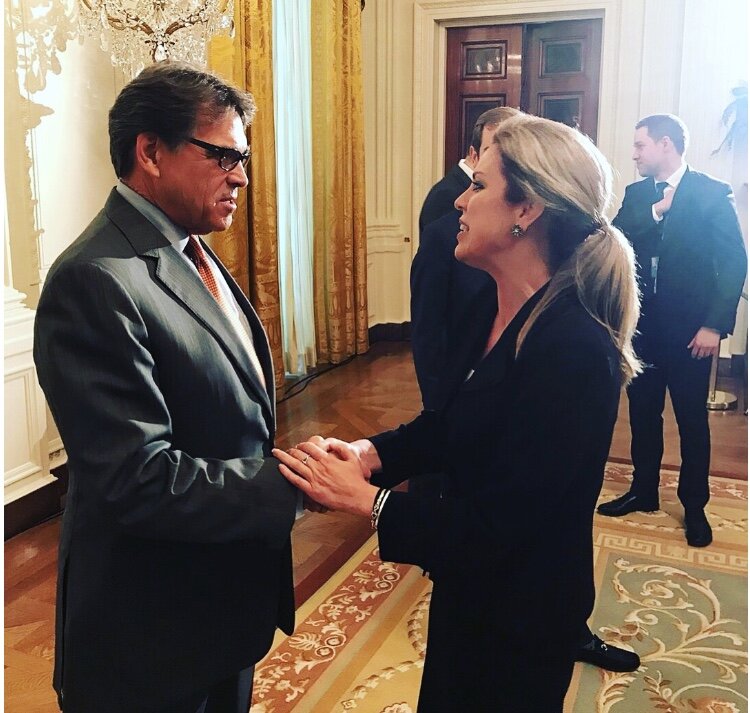 Energy Secretary Rick Perry, Holly Harris (Copy)