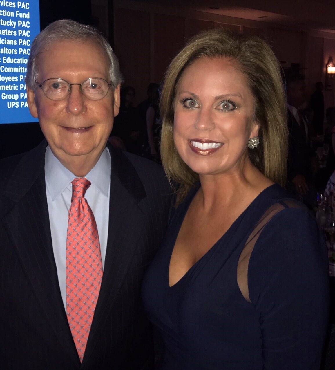 Majority Leader Mitch McConnell, Holly Harris