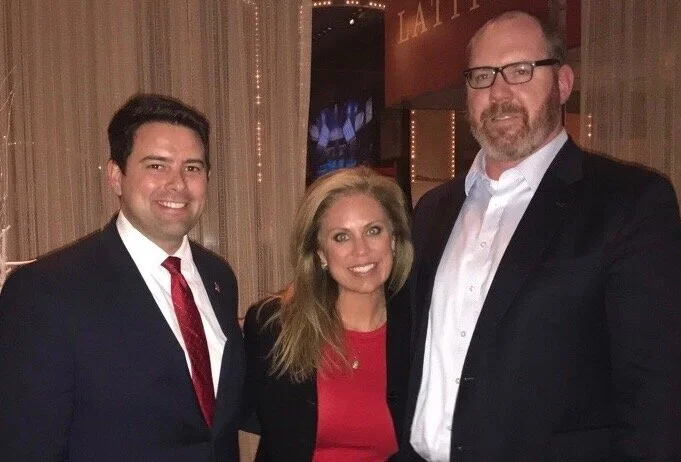 Ohio Sen. Rob McColley, Holly Harris, Kevin Schmidt