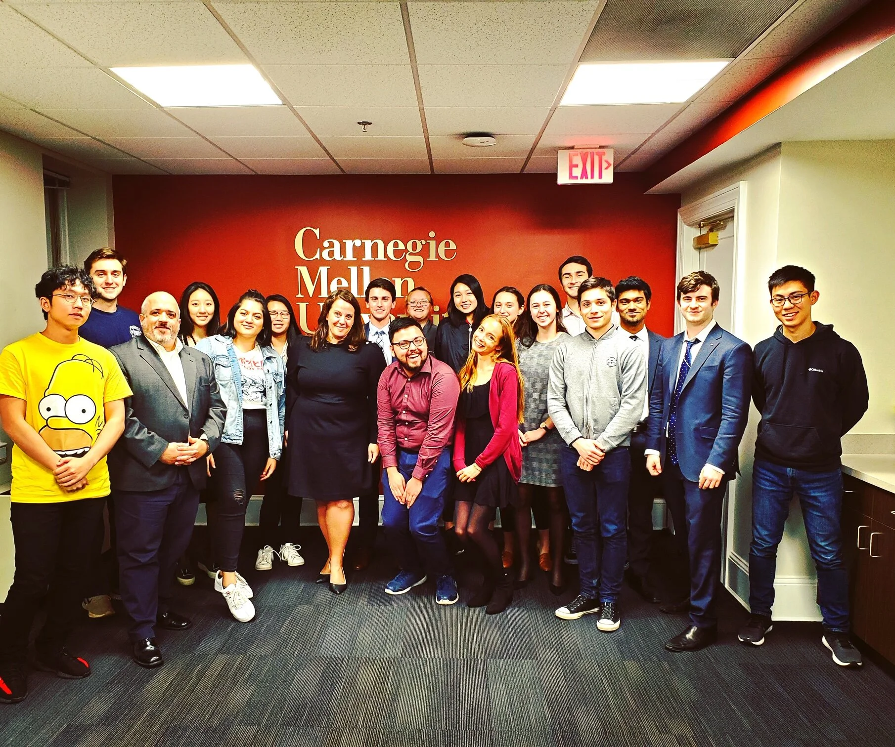 Carrie Glenn, Students from Carnegie Mellon Institute for Politics and Strategy