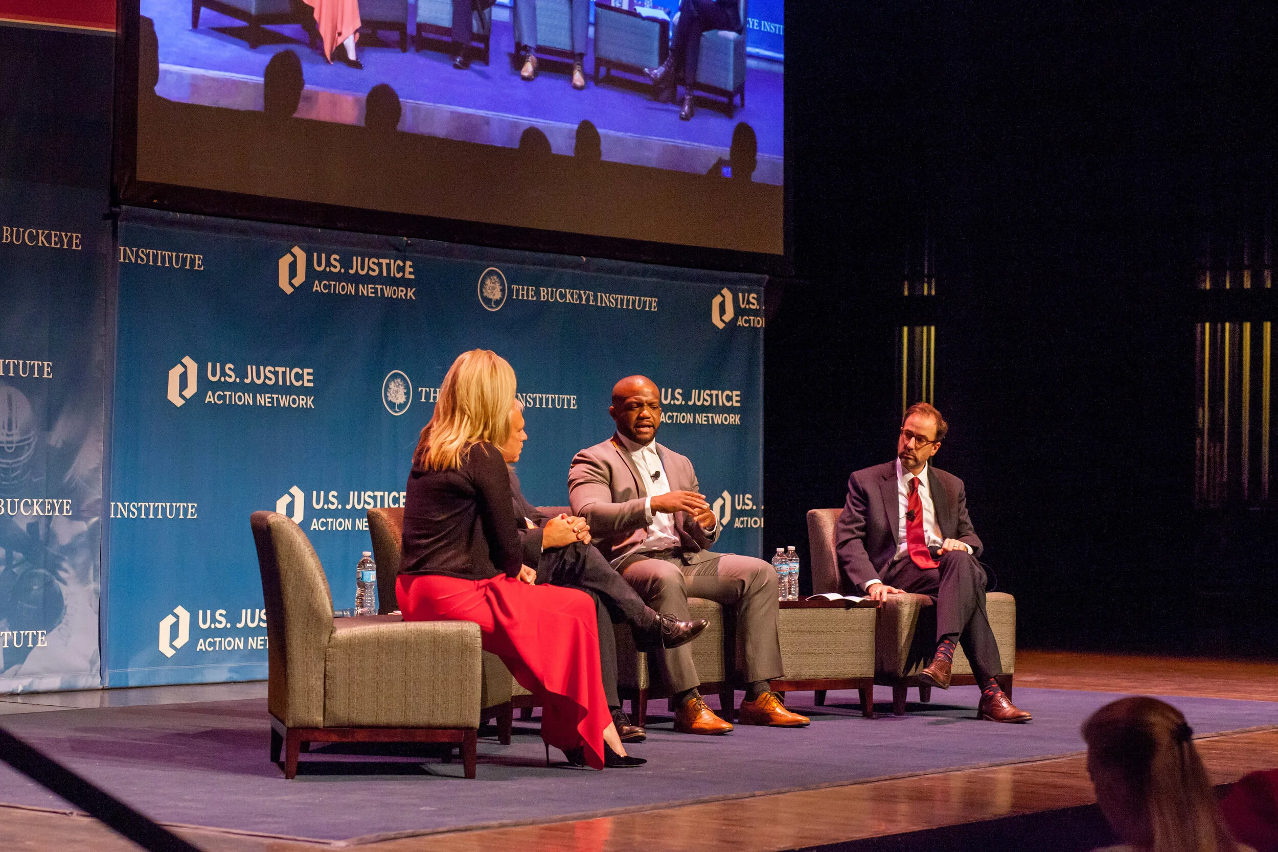 Holly Harris, Gary Mohr, Maurice Clarett, Robert Alt