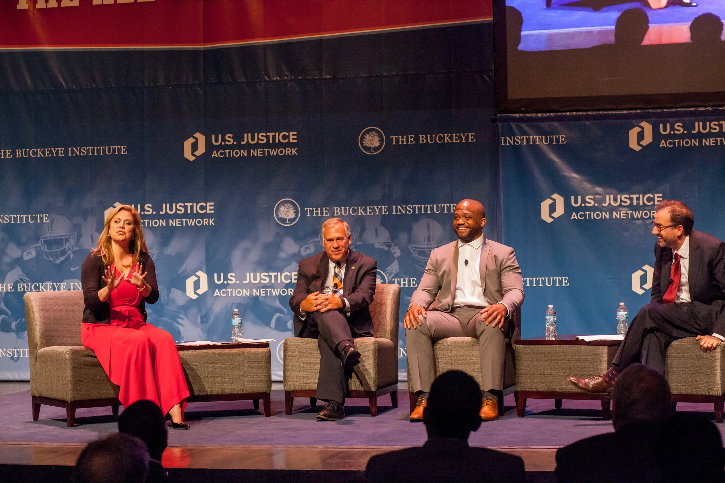 Holly Harris, Gary Mohr, Maurice Clarett, Robert Alt