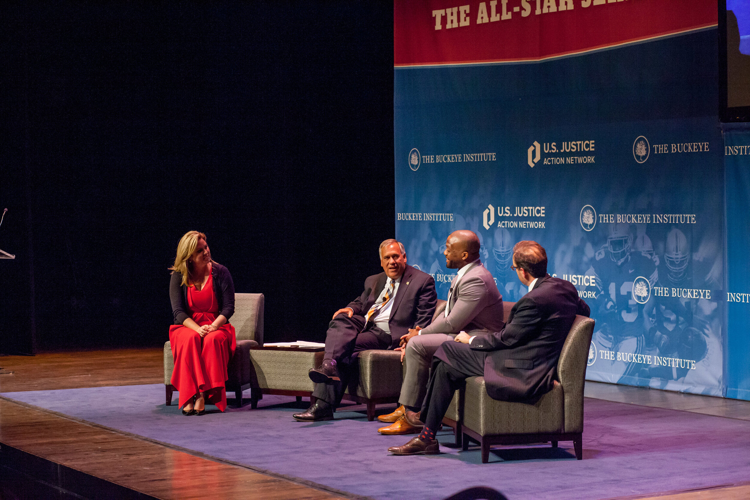 Holly Harris, Gary Mohr, Maurice Clarett, Robert Alt (Copy)