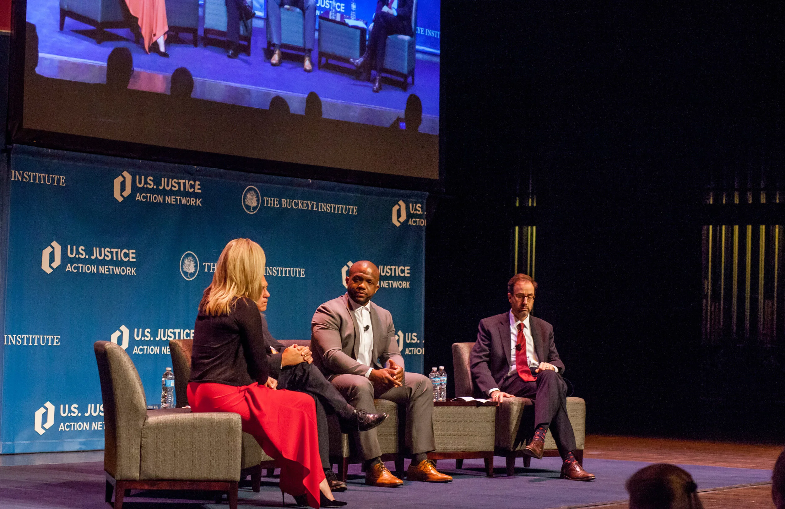 Holly Harris, Gary Mohr, Maurice Clarett, Robert Alt