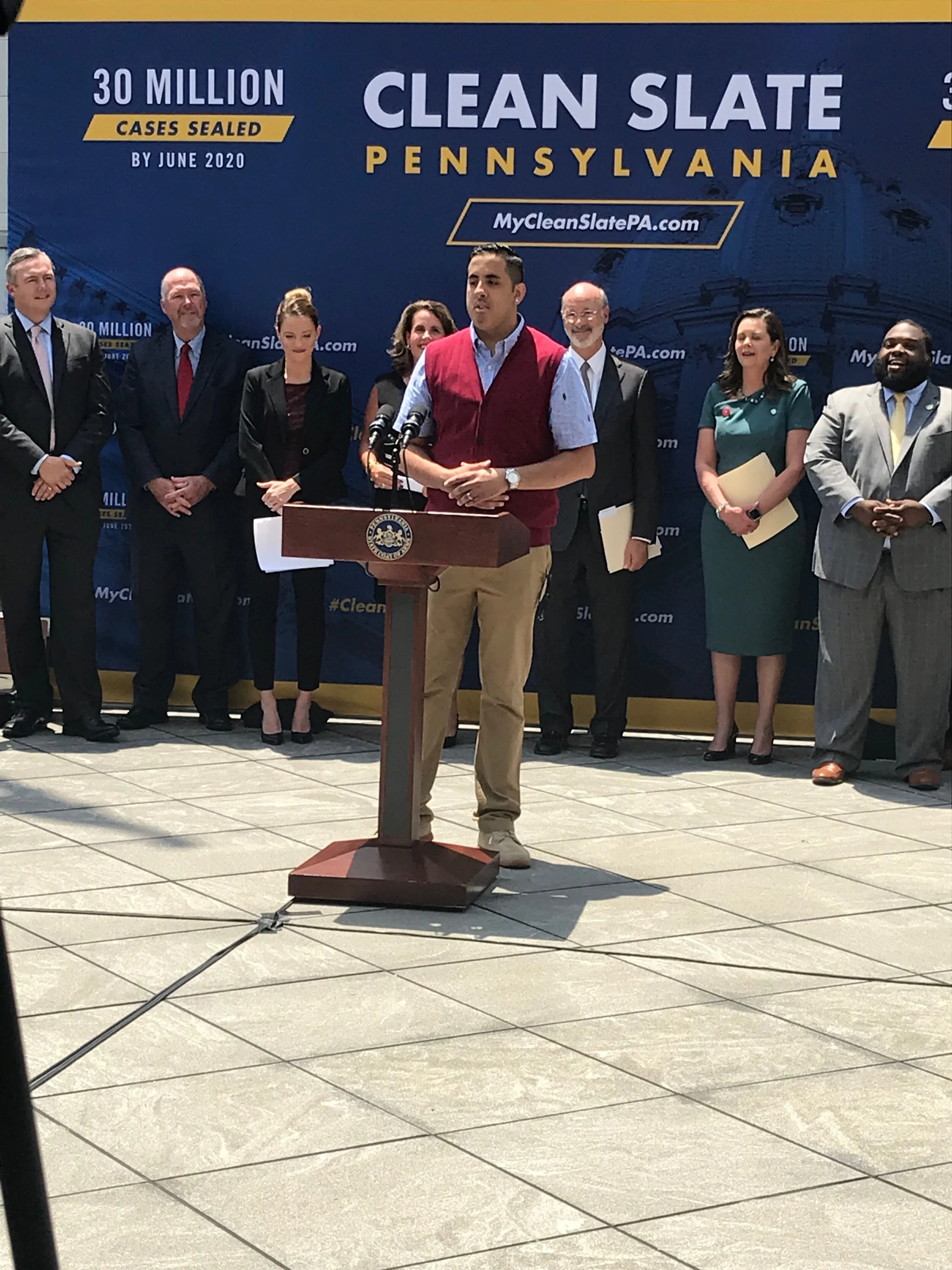 Pennsylvania Clean Slate Press Conference