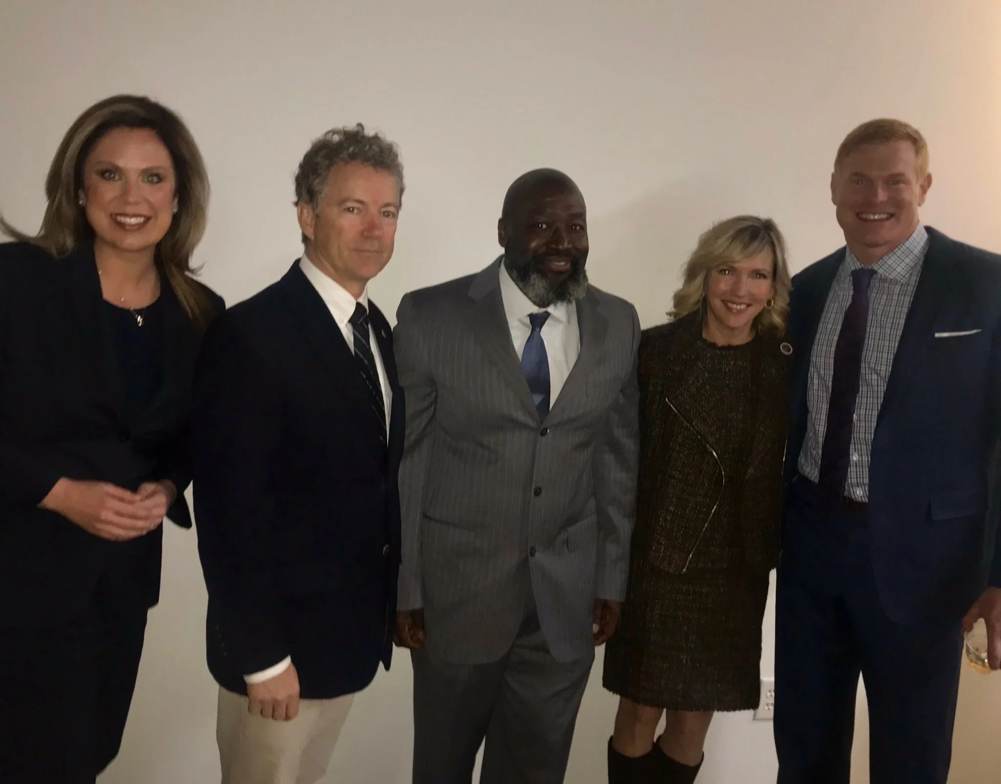 Holly Harris, Senator Rand Paul, Matthew Charles, Kelley Paul, Rocky Boiman