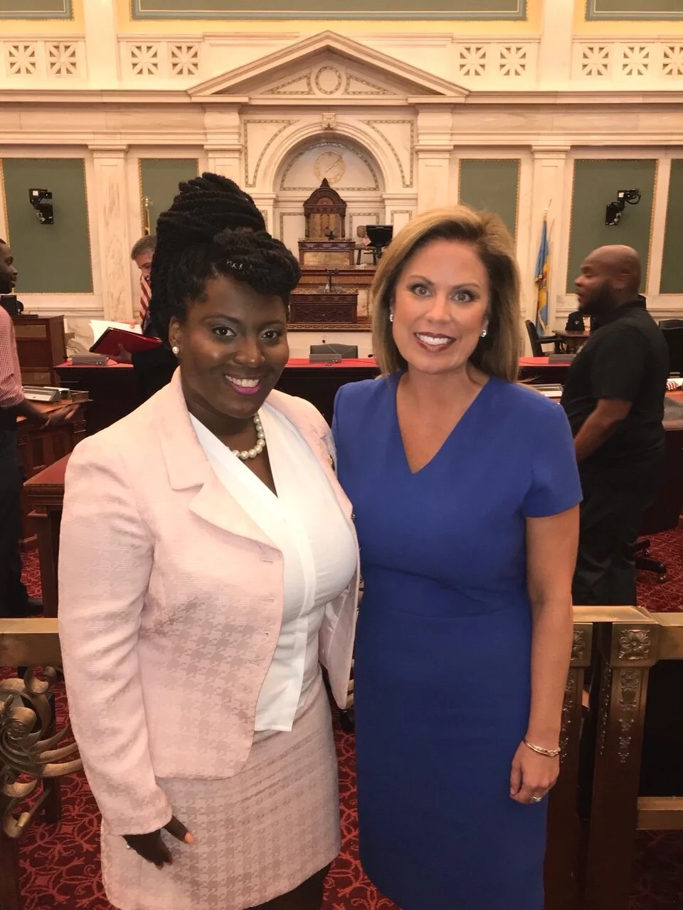 Pennsylvania Rep. Joanna McClinton, Holly Harris