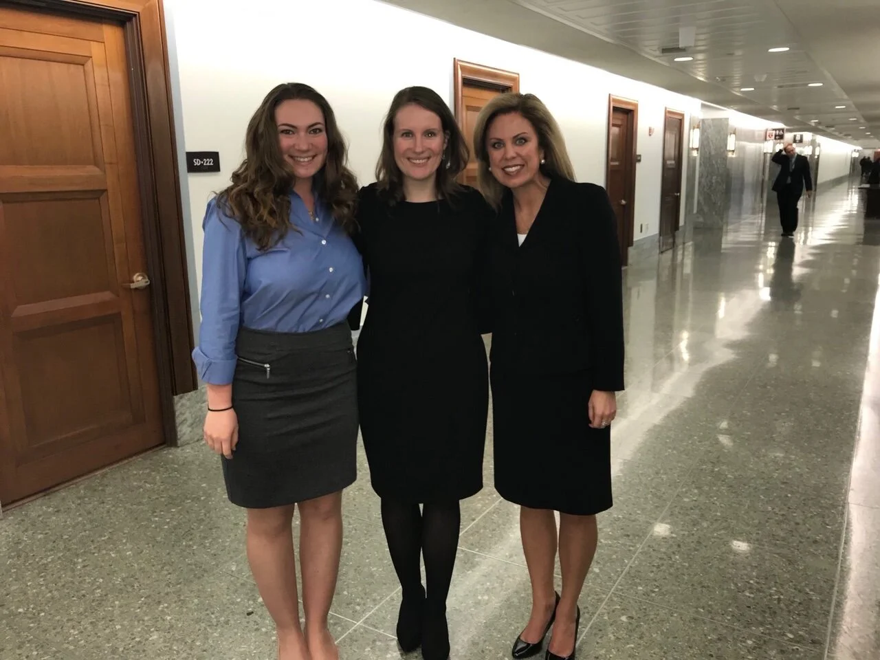 Sarah Anderson, Heather Rice-Minus, Holly Harris