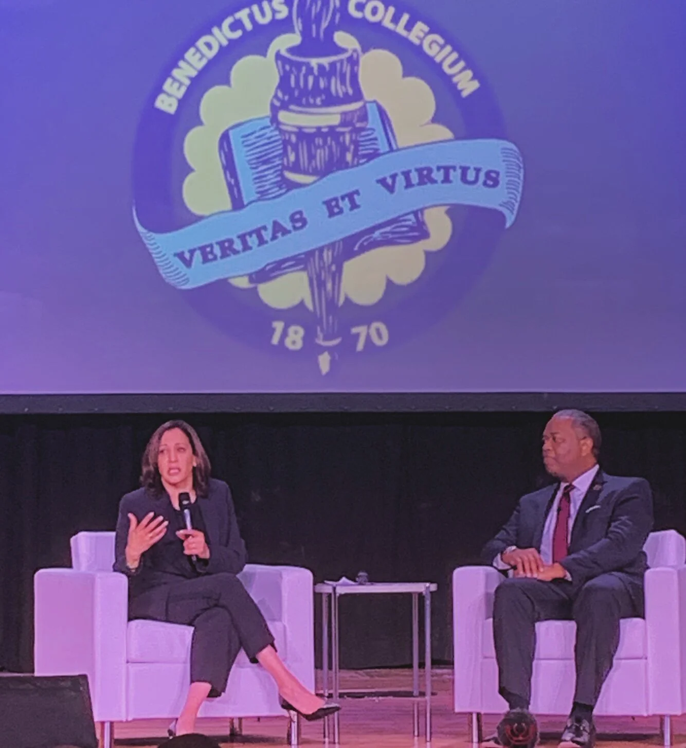 Senator Kamala Harris, Mayor Steve Benjamin