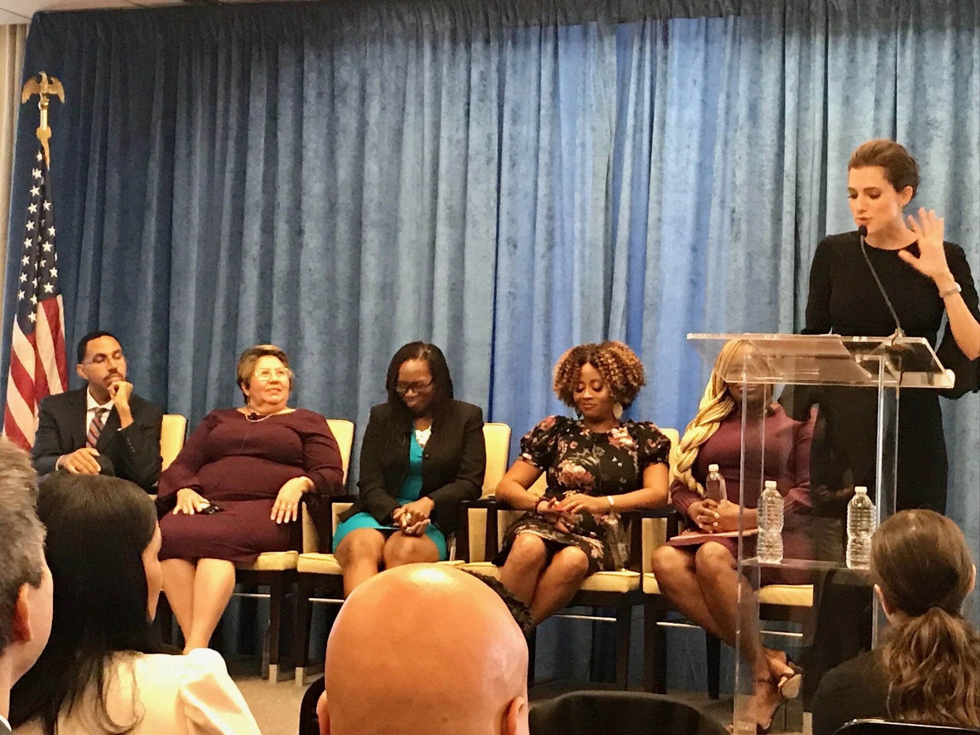 Yraida Leonides Guanipa, Michelle Jones, Syrita Steib-Martin, Topeka Sam, Allison Wiliams 