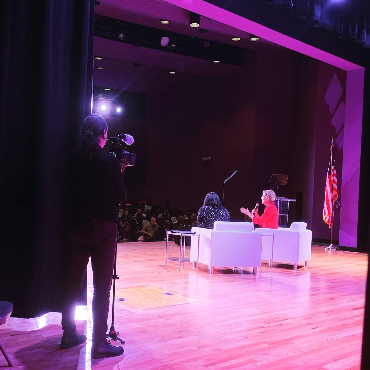 Suffolk County District Attorney Rachael Rollins, Senator Elizabeth Warren