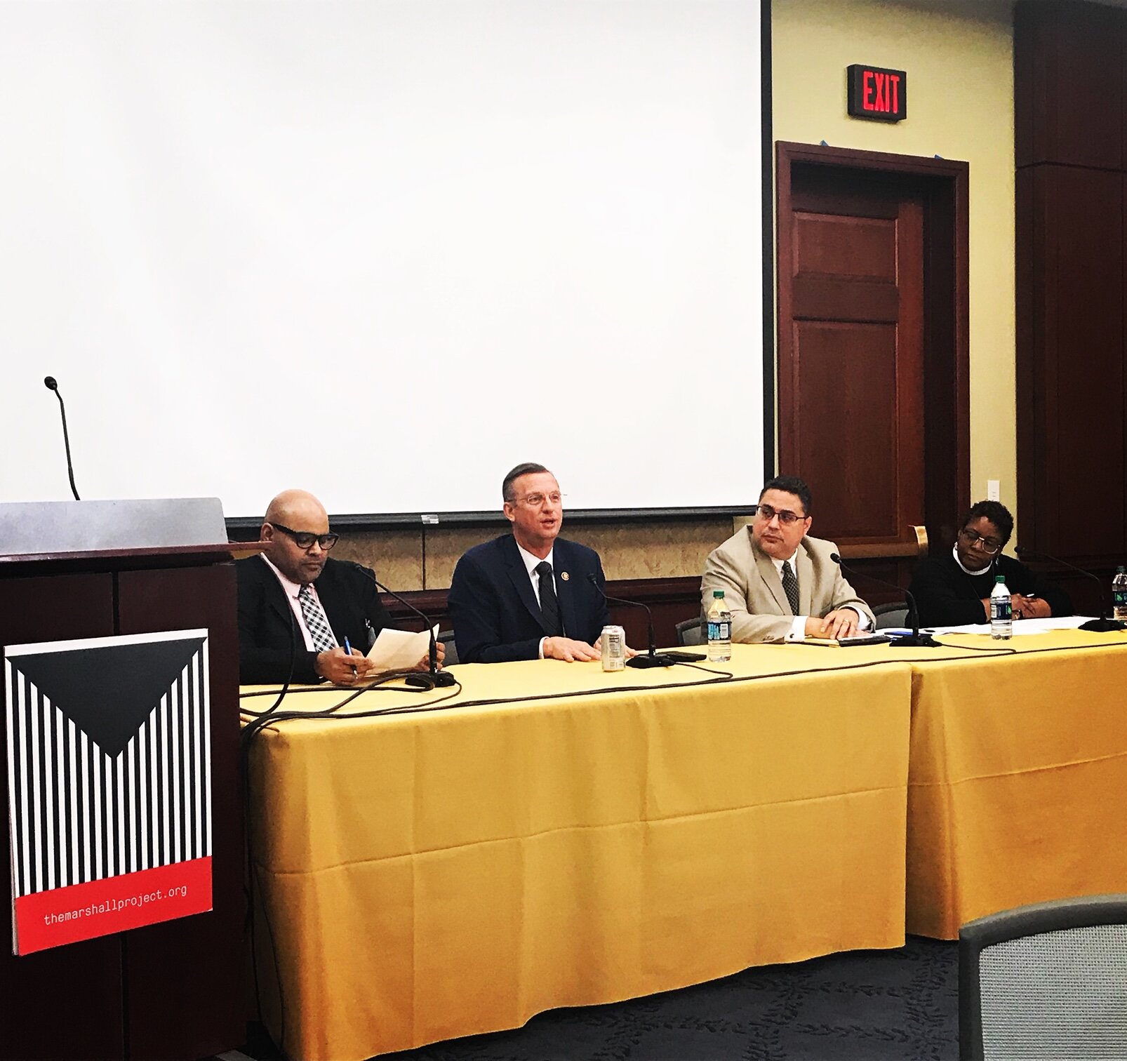 Congressman Doug Collins, Rev. Gabriel Salguero, Rev. Aundreia Alexander