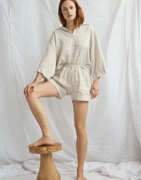 Deiji Linen Pajamas