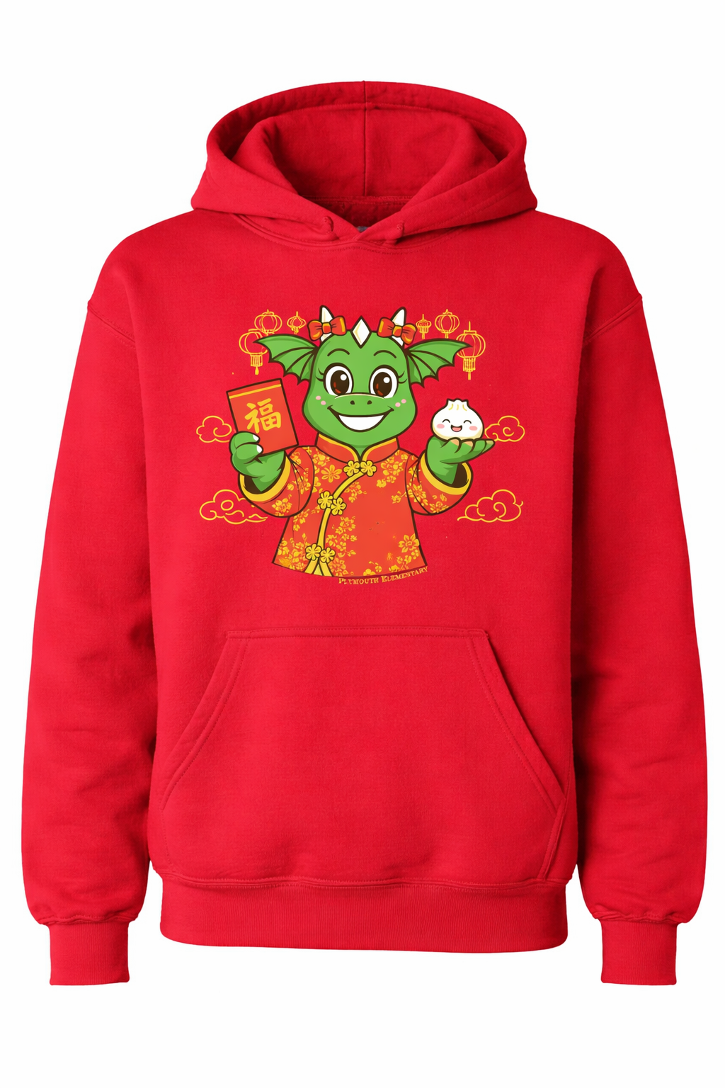 Special Order: 2026 New Year Dragon Pullover Hoodie (Adult)