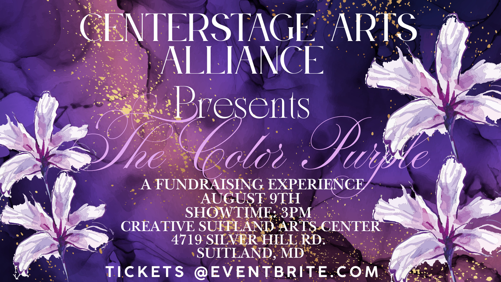 CenterStage Arts Alliance Presents: THE COLOR PURPLE