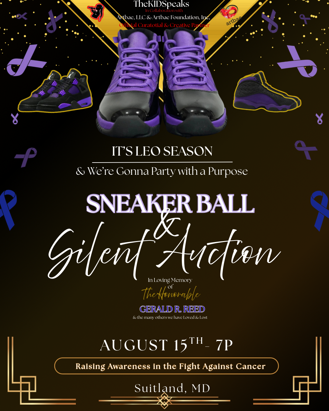 Art That Gives Back Sneaker Ball & Silent Auction