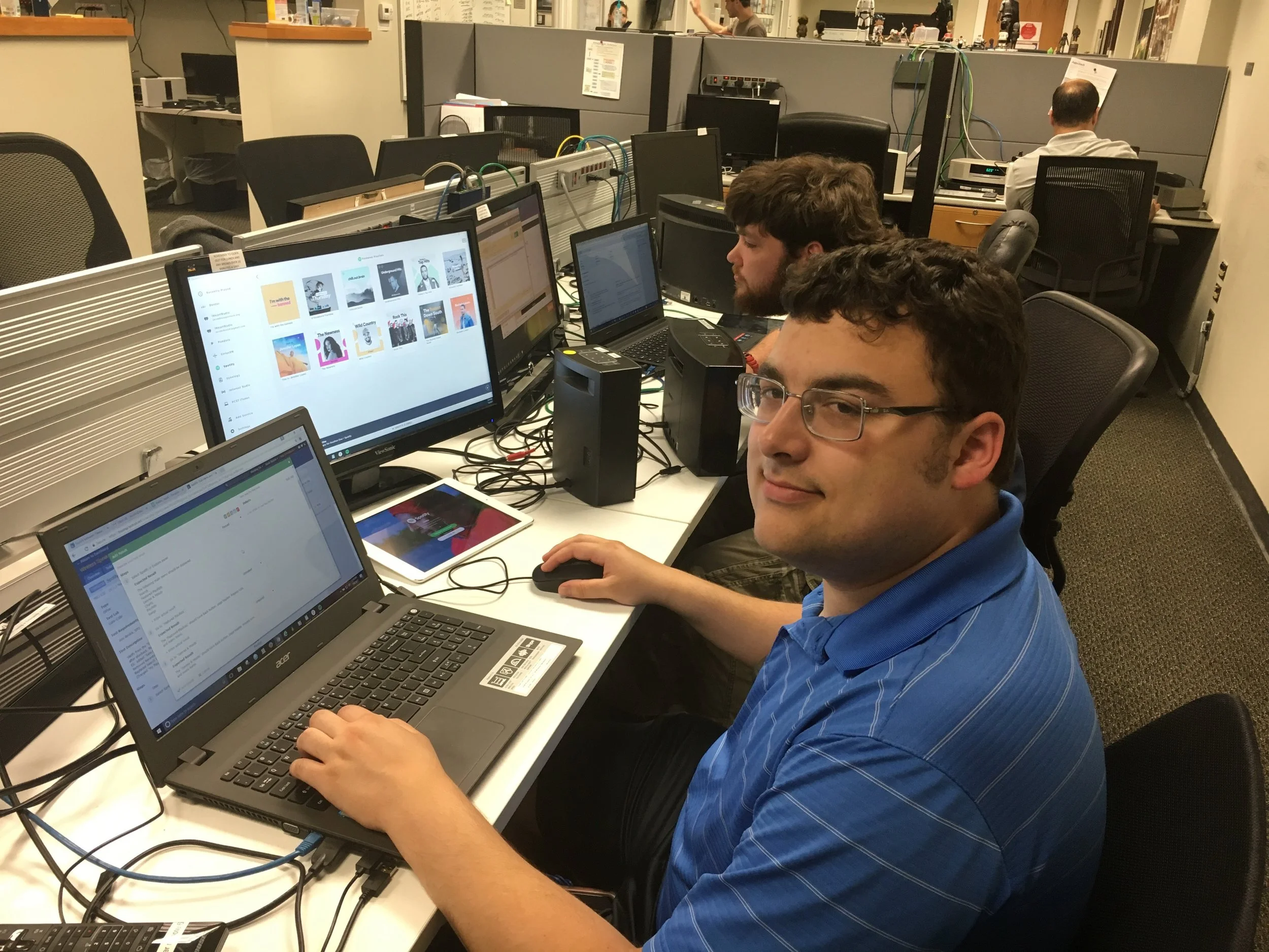 “It has given me more confidence. Most of my confidence comes from moving out and living on my own, which I would not have done without this job.” -Jacob, 25 years old, QA Analyst since 2016