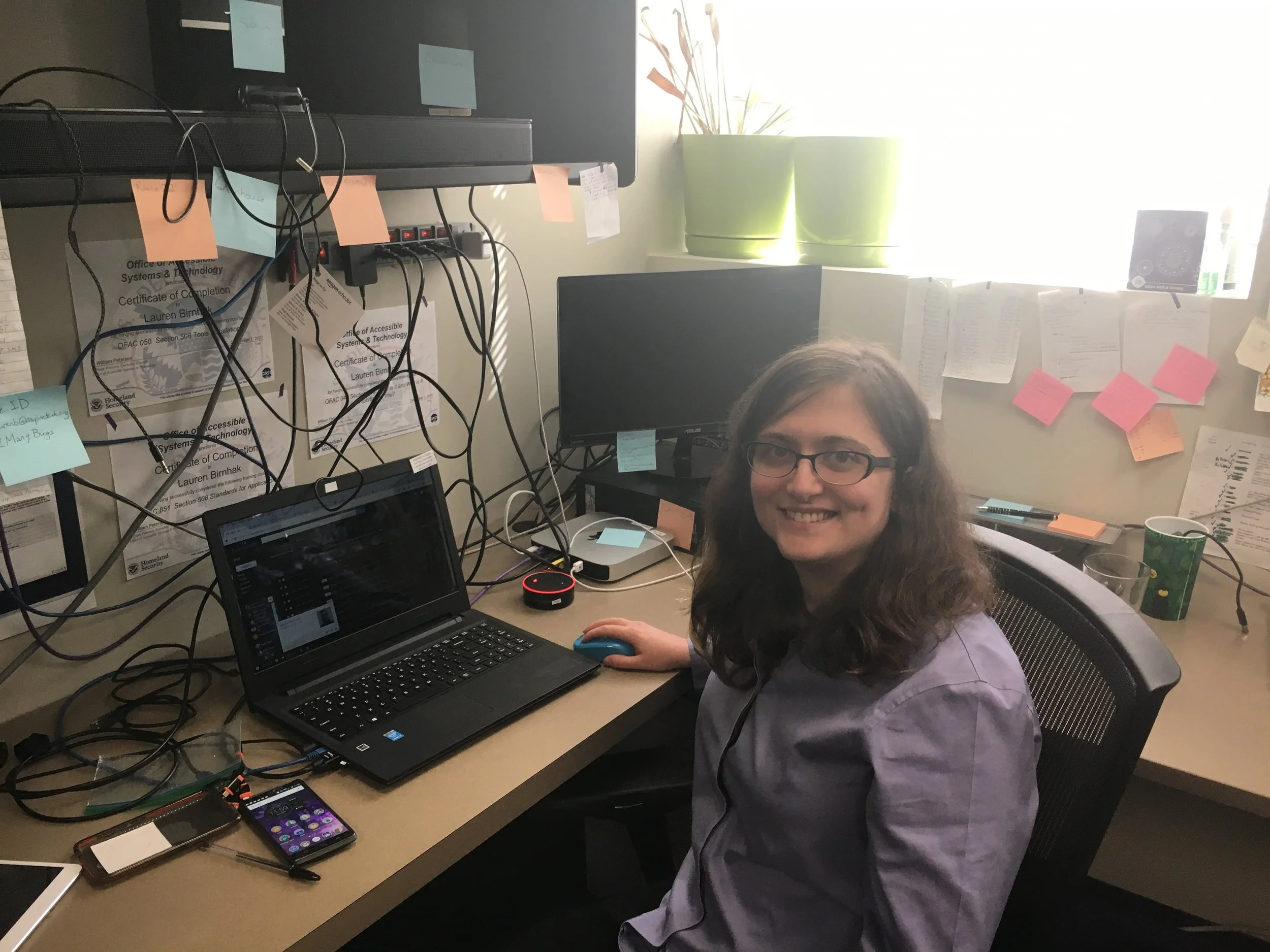 “I have never felt like such an organized and helpful person as I do here. I feel like I’m important here, and I’m accomplishing things, and I’m making other people’s lives easier.” - Lauren, 29 years old, QA Lead since 2016