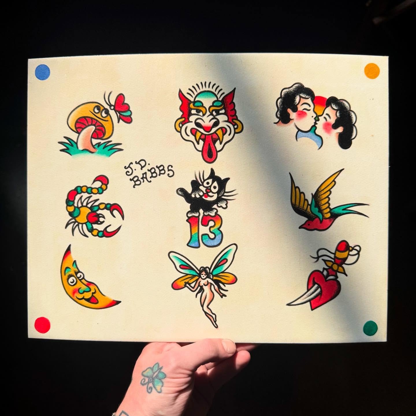 Designs for tomorrow, Friday, June the 13th! Walks in&rsquo;s all day starting at 11am @keepsakeokc 

Booking regularly otherwise! Tuesday-Friday, at 11am and 3pm, walk-ins on Saturdays and whenever time permits!

#tattooflash #classictattoo #vintage