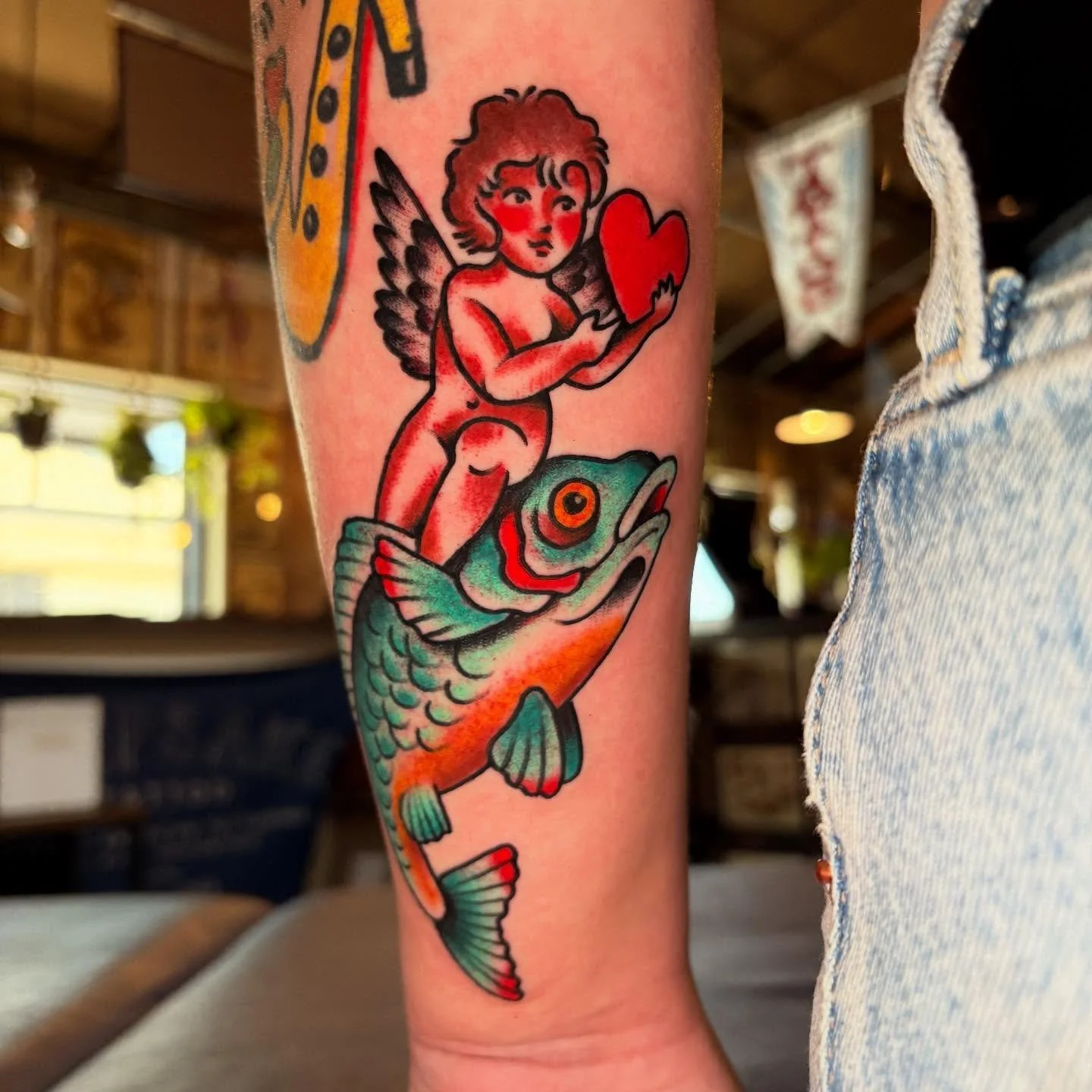 Outta my line book! Pick your next tattoo at @keepsakeokc! 🎣 
.
.
.
#tattoo #tattoos #okc #oklahomacity #oklahoma #oklahomacitytattoo #oklahomacitytattooartist  #oklahomatattooartist #oklahomatattoo #americantraditionaltattoo #americantraditionaltat