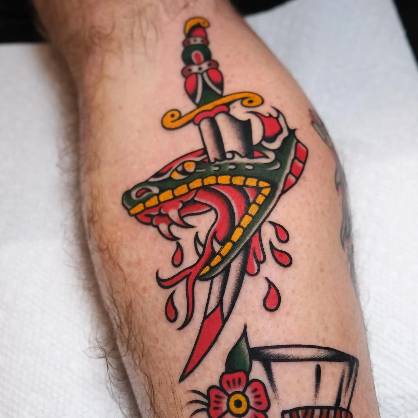 Stack made @keepsakeokc 

Book now at keepsakeokc.com!!

#tattoo #tattoos #oklahoma #oklahomacity #oklahomacitytattoo #oklahomatattoo #oklahomatattooartist #oklahomacitytattooartist #traditionaltattoo #oldschooltattoo #bright_and_bold #boldtattooart 