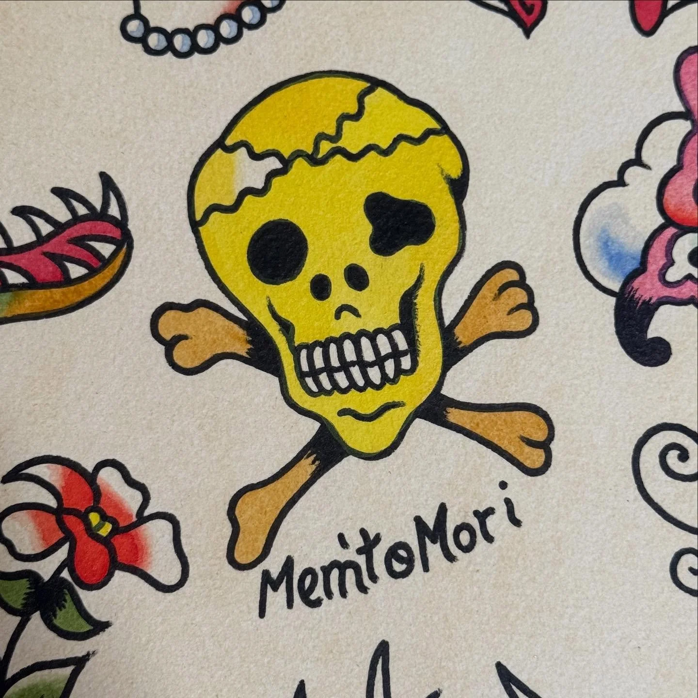 RAFFLE‼️WIN THIS ORIGINAL PAINTING⁉️

$20 entry all weekend @meetmein.marfa 
FREE entry if you get a tattoo from me at the convention!
OCTOBER 24-26

Watercolor and ink on paper 21x29.5in

All designs available to be tattooed!

Booking now for Marfa,