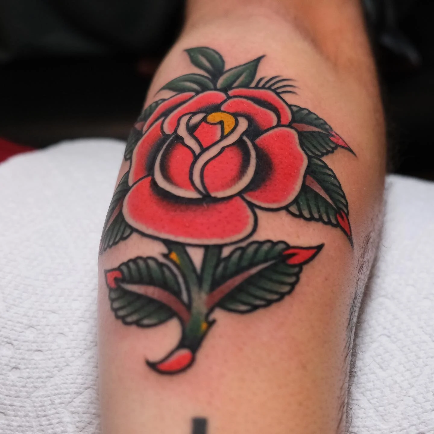 A rose for you @keepsakeokc 

Book now at keepsakeokc.com

#tattoo #tattoos #oklahoma #oklahomacity #oklahomacitytattoo #oklahomatattoo #oklahomatattooartist #oklahomacitytattooartist #traditionaltattoo #oldschooltattoo #bright_and_bold #boldtattooar