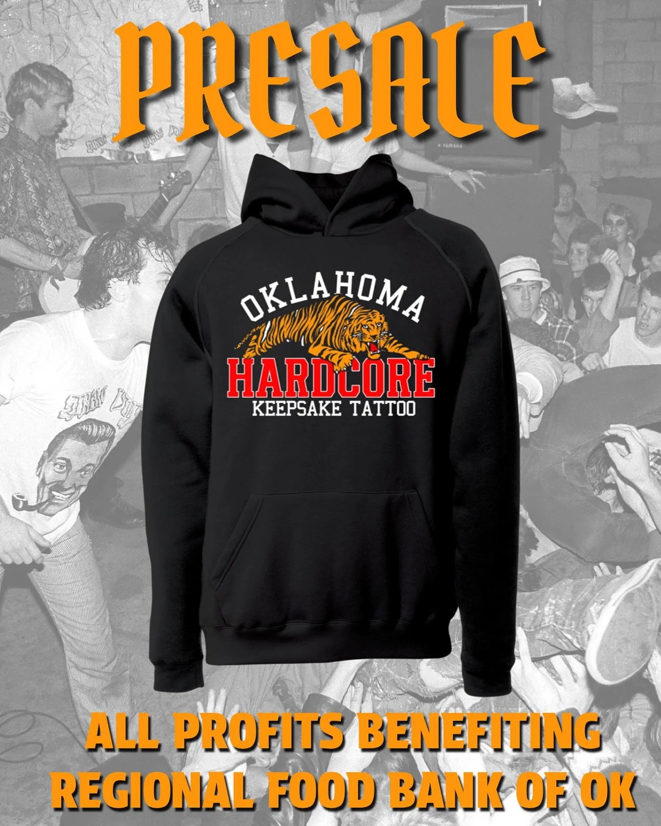 PRESALE &bull; You asked, we listened. These @flyoverfestokc exclusive hoodies sold out in less than an hour, so we&rsquo;re making more. Preorder today and not only will you secure yours, you will also be helping give back to the community. ALL prof