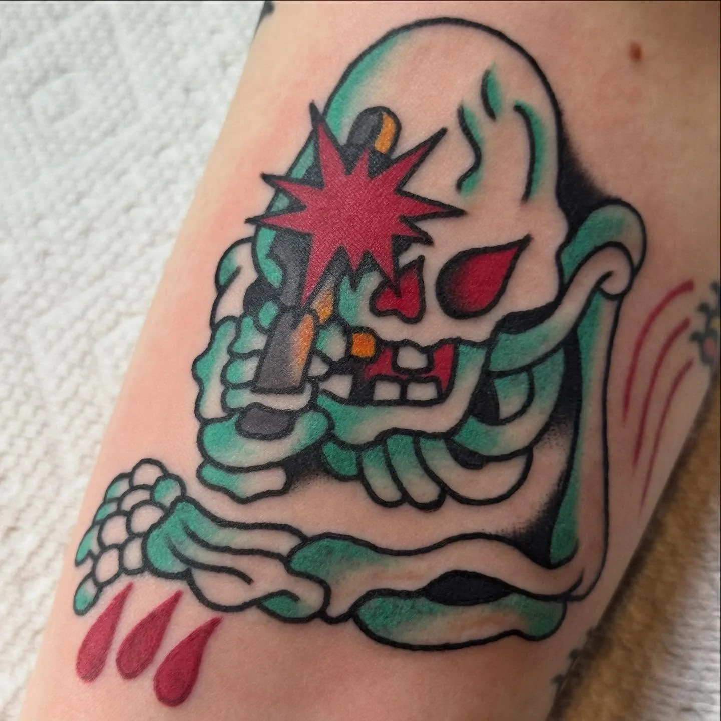 Made from my flash @keepsakeokc 

Booking now! Tuesday-Friday, Walk-Ins Welcome every Saturdays and whenever time permits!

#tattooflash #classictattoo #vintagetattoo #traditionaltattooflash #tattoo #tattoos #oklahoma #oklahomacity #okc #oldschool #o