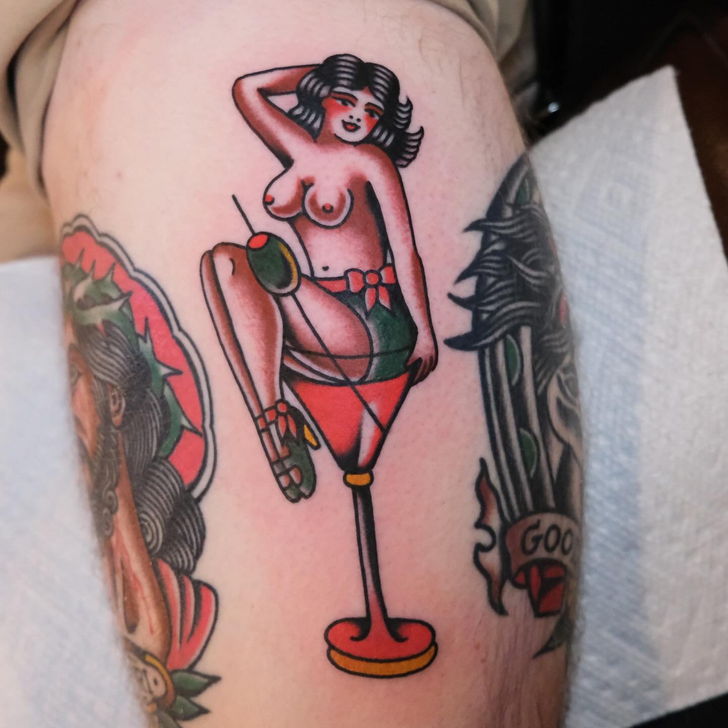 Off the wall @keepsakeokc 

Book now at keepsakeokc.com

#tattoo #tattoos #oklahoma oklahomacity oklahomacitytattoo oklahomatattoo oklahomatattooartist oklahomacitytattooartist traditionaltattoo oldschooltattoo bright_and_bold boldtattooart boldwillh