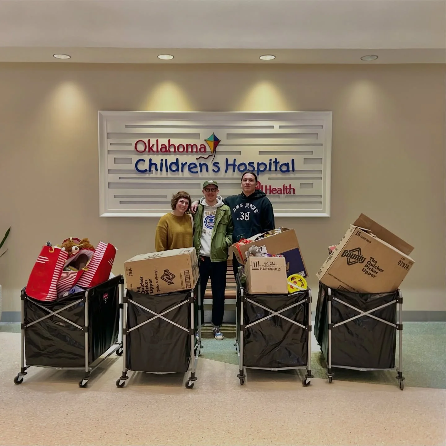 A VERY MERRY TOY DRIVE &bull; We can&rsquo;t say THANK YOU enough to everyone who participated in our annual @oklahoma.childrens toy drive this year! Every year we are blown away and this year was the best one yet. We&rsquo;d also like to say a speci