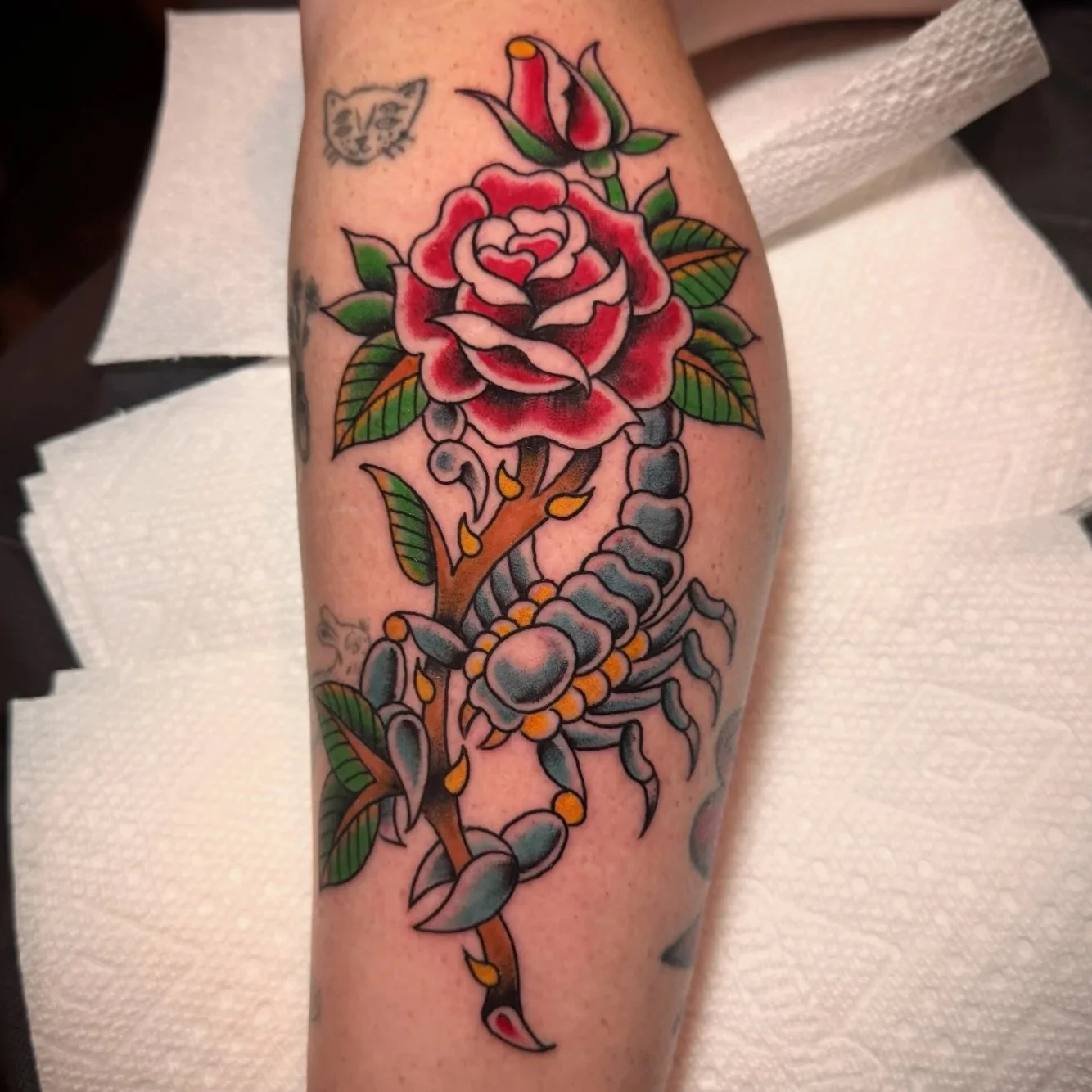 Get your next tattoo at @keepsakeokc &bull; made by @diceanddagger