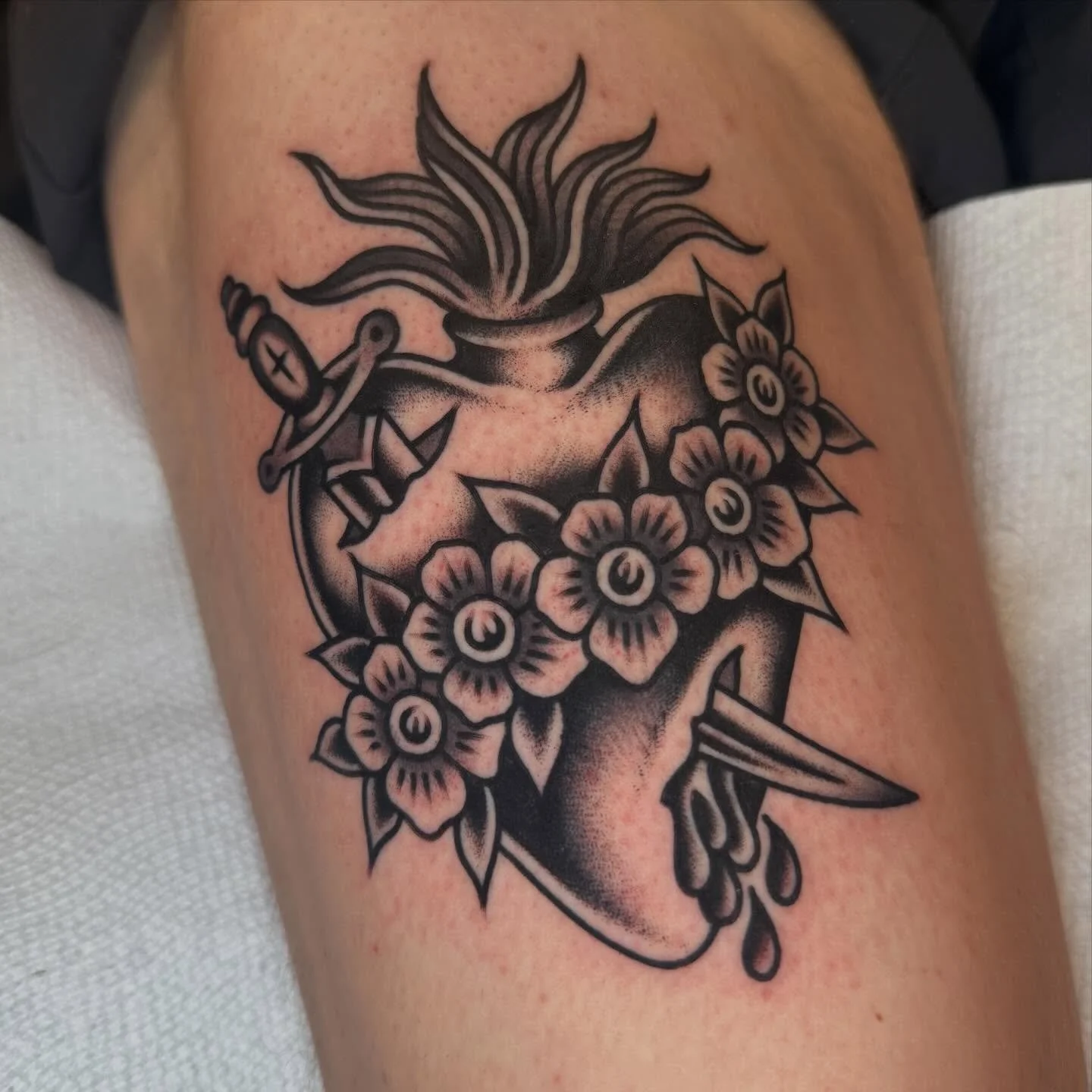 Made during my trip to @roselandtattoo 

Book now for OKC at keepsakeokc.com