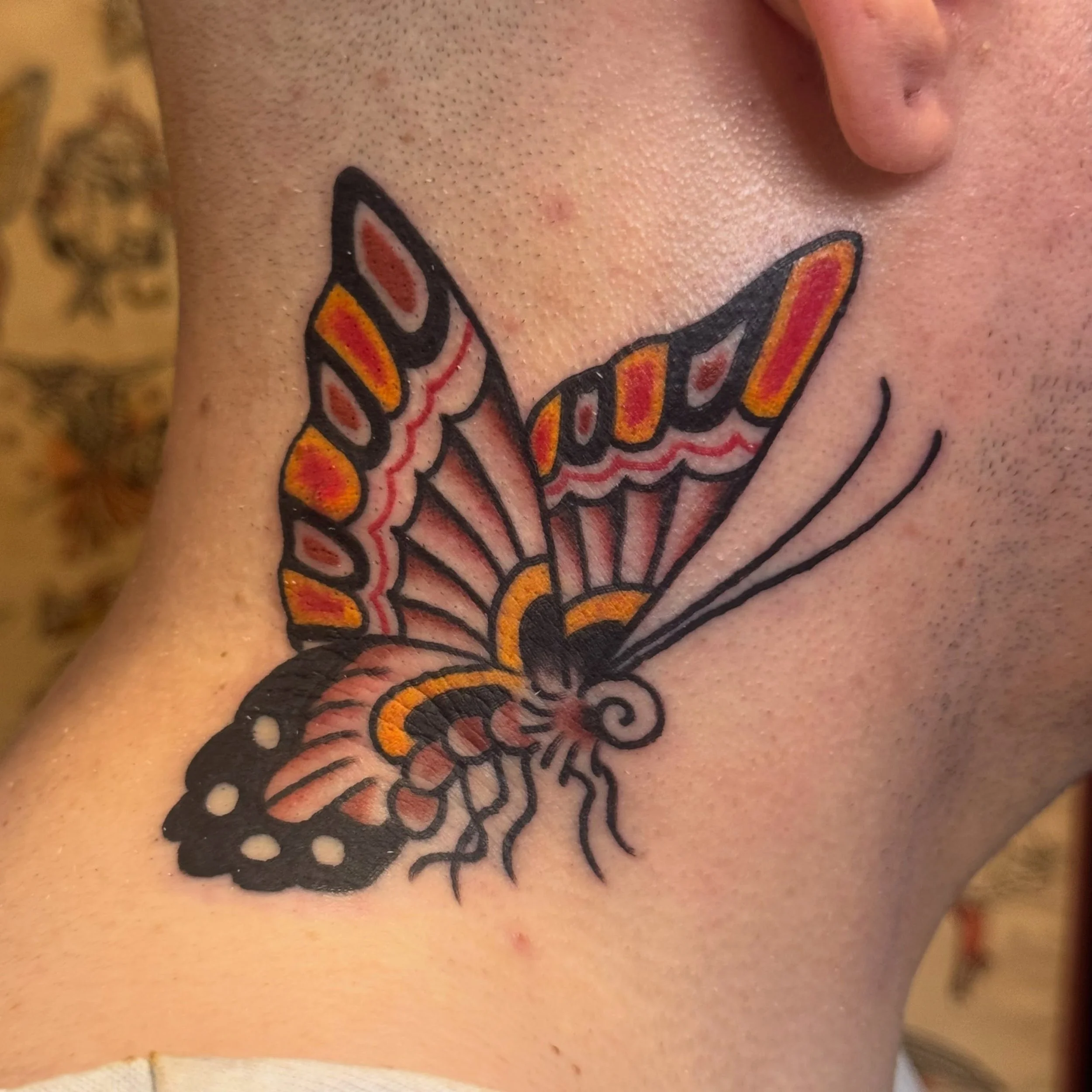 Colorful classics made by me @keepsakeokc 

Thanks again y&rsquo;all!

Booking now! Tuesday-Friday, Walk-Ins Welcome every Saturday and whenever time permits!
DM me or call the shop to get in!

#okc #okctattoo #okctattooartist #oklahomacitytattoo #ok