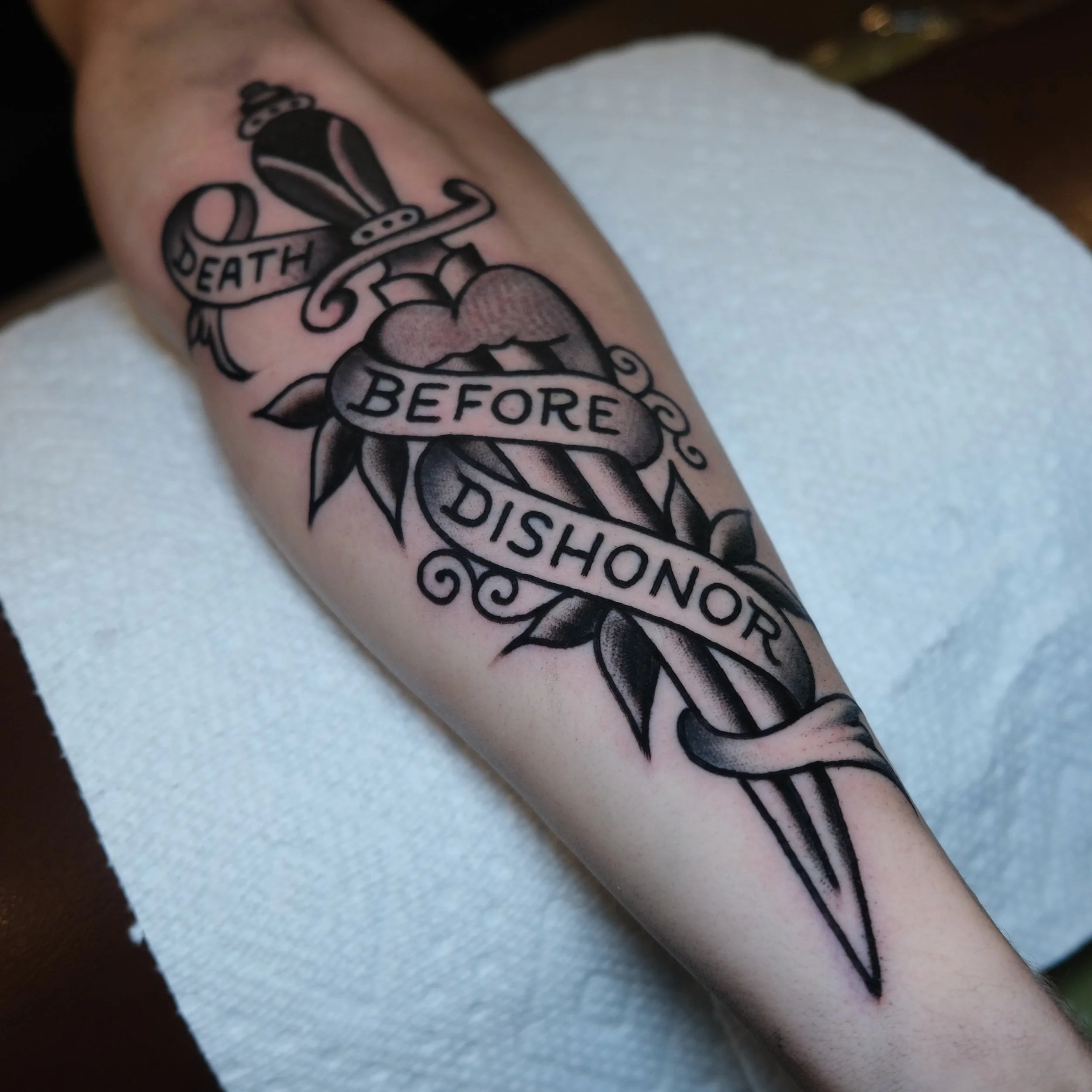 Death before dishonor @keepsakeokc 

Book now at keepsakeokc.com