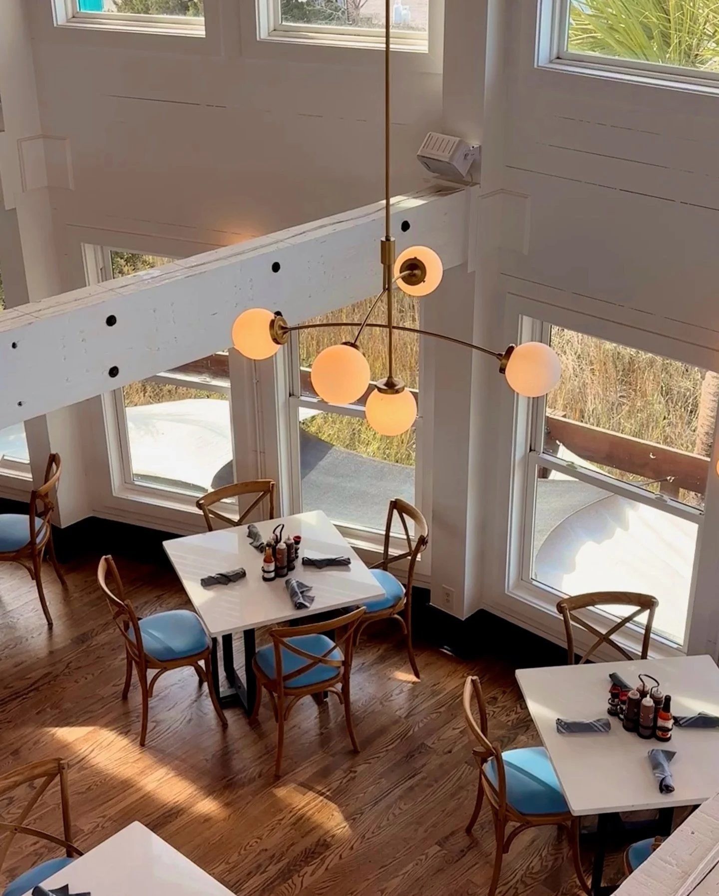 A refresh on your favorite view&hellip; Renovations are complete and we are PUMPED! 🤠

We&rsquo;ll let the space do the talking.
Meet you on the creek!