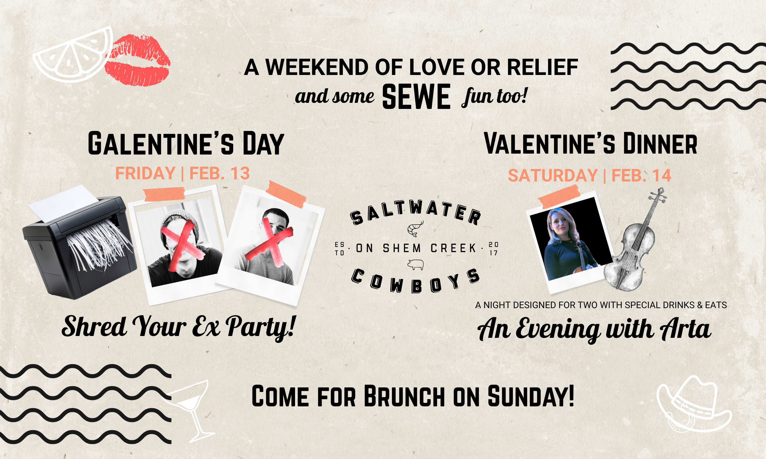 Galentine's Day &amp; Valentine's Day @ SWC