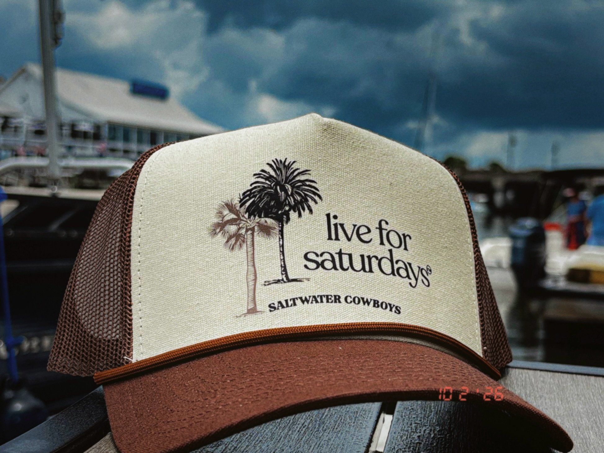 Live for Saturdays&trade;. Made for fall. 🍁🏈🤠

The perfect hat for cold beers, crisp days and football Saturdays&hellip;
Tap to shop or snag one in-house.