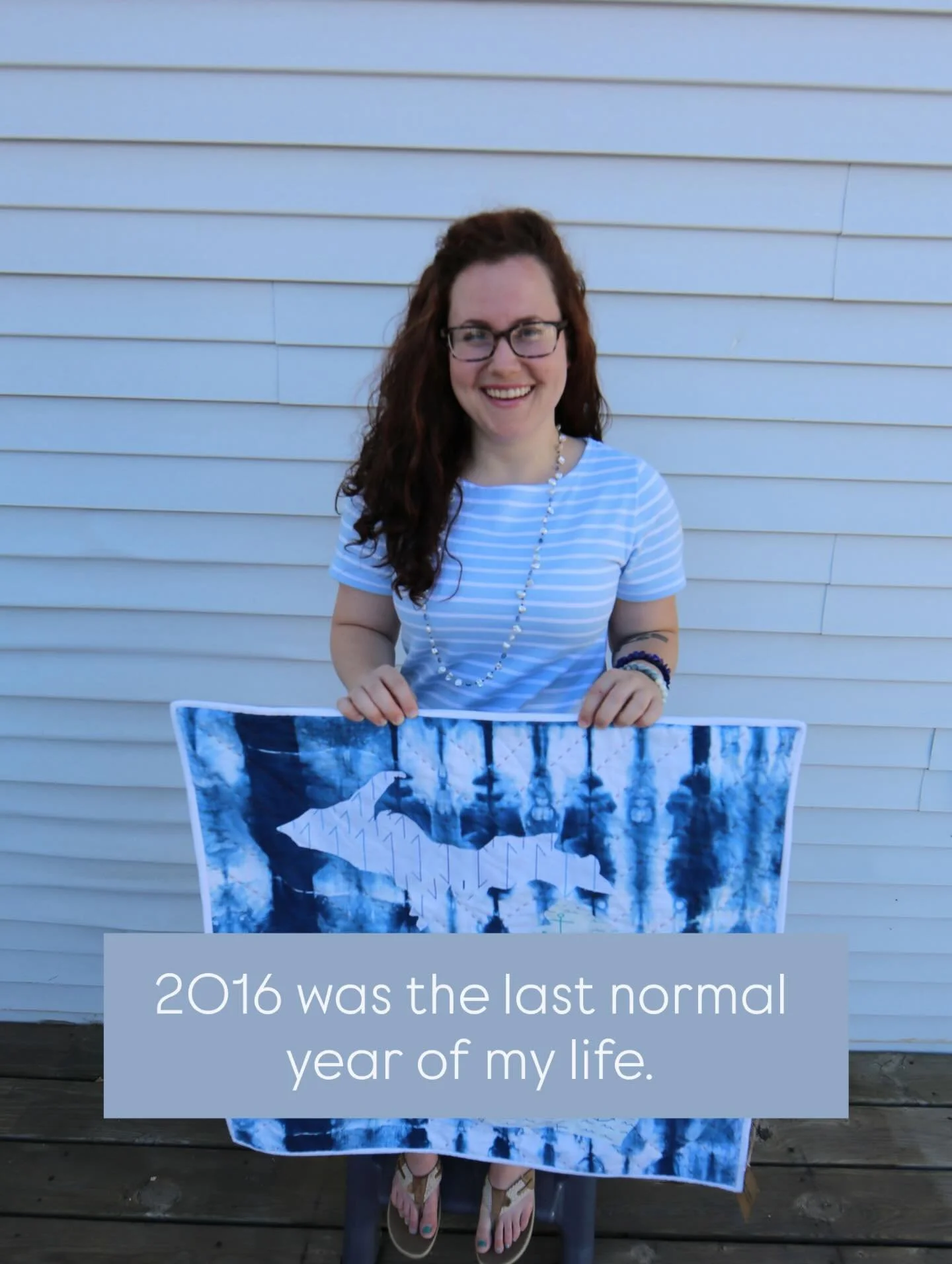 2016 was perfect.
We just didn&rsquo;t know it yet.

Life was beautifully ordinary in the best way. Days spent sewing and dyeing. Cleaning the house without thinking twice. Riding bikes. Snowboarding. Golf. Tennis. Moving through the world with ease.