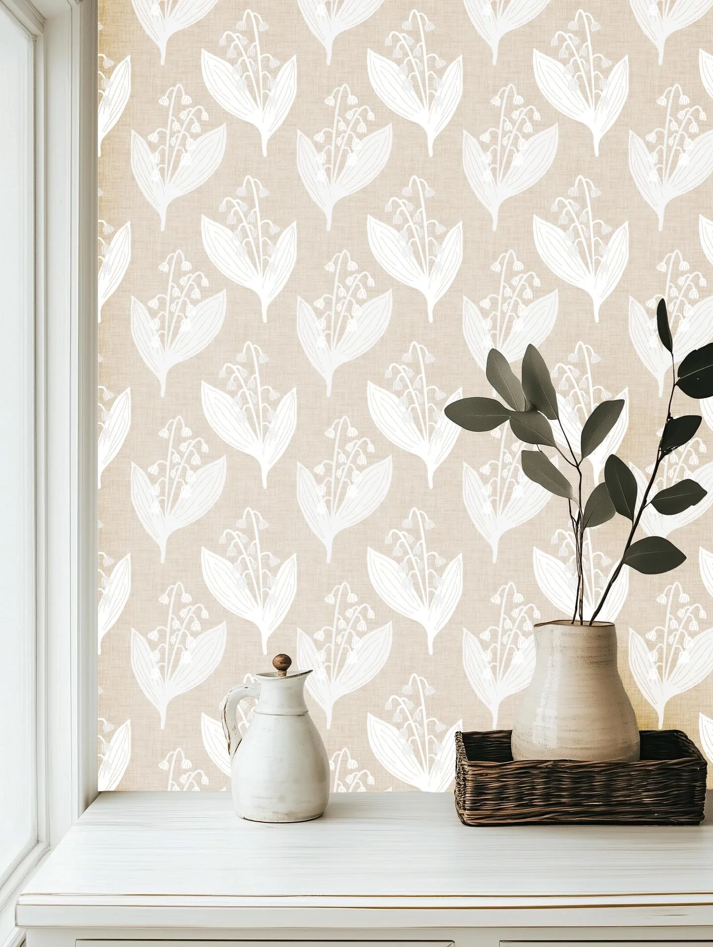 Blender Bonanza Prompt 2: Block Print 

I went on a beautiful walk two weeks ago at @newfieldstoday there were so many Lily of the Valley flowers about. I always forget how stunning they are. Naturally, they were on my mind so I used them for this pr